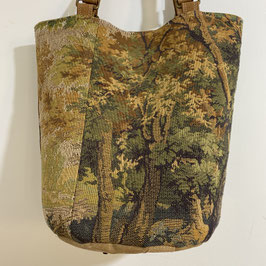 Sac seau rond en Tapisseries anciennes