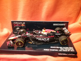 ORACLE RED BULL RACING RB20 MAX VERSTAPPEN LAS VEGAS 2024 WORLD CHAMPION