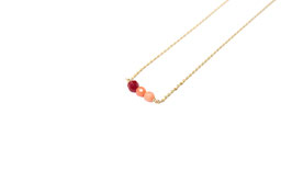 Necklace Corail Gradation