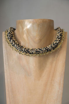 Collier・Choker Triangle Tube Spark - Black