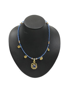 Collier・Necklace SUNBEAMS Agate x Sodalite