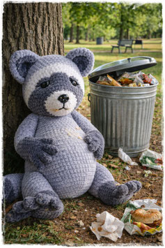 Waschbär Sam