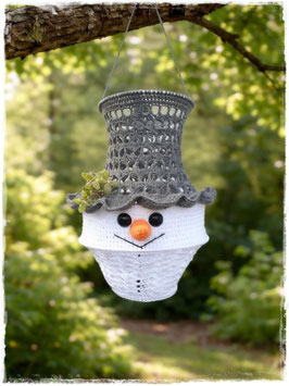 Lampion  Schneemann/Hut