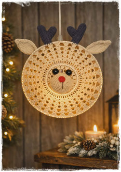 Wandlampe Rentier