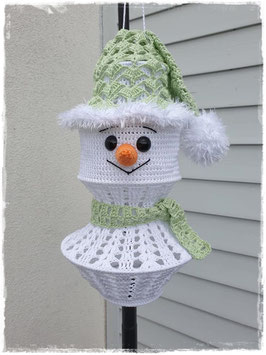 Lampion  Schneemann/Mütze und Schal
