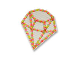 Diamant Jeansflicken Patch, 5,5 x 6 cm