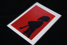 Karte red girl