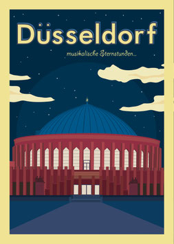 Düsseldorf, Tonhalle | Postkarte