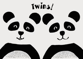 Twins! | Postkarte