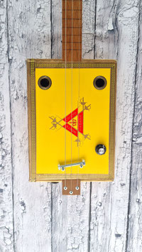 Cigar box guitar- Fretless - MONTECRISTO