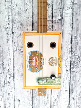 Cigar box guitar- Fretless -3 cordes - H.UPMANN