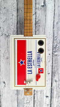 Cigar box guitar- Fretless - LA ESTRELLA