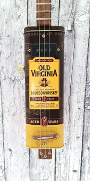 Whisky can guitar 3 cordes- OLD VIRGINIA