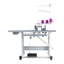 TEXI QUATTRO 3F PREMIUM EXMechatronische 4 Faden Overlockmaschine (Safetystich) mit eingebautem Servomotor. Controlbox und Nadelpositionierung