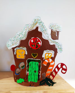 Bougeoir "Chalet porte verte"