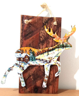 Mini tableau "Cerf"