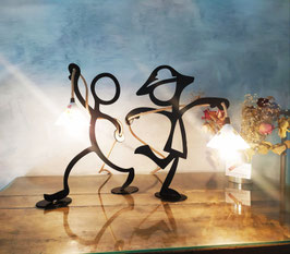 Lampe à poser "Histoire D'en Fer"