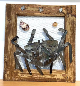 Sculpture crabe