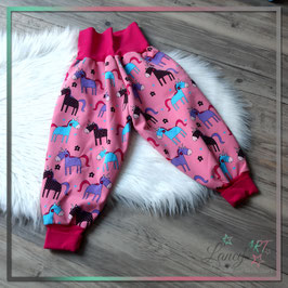 Softshellhose (+/- 98) • "Einhorn Rosa-Pink"