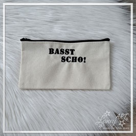 Stifte & Kleinkram Täschchen "BASST SCHO!"