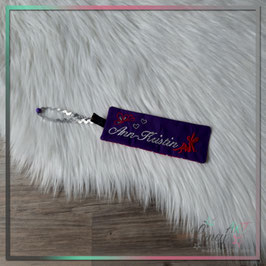 Lesezeichen "Schmetterlingsfee & NAME" Wunschstoff - Design: Ann-Kristin