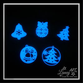 Anhänger "Weihnachtsschmuck" GLOW