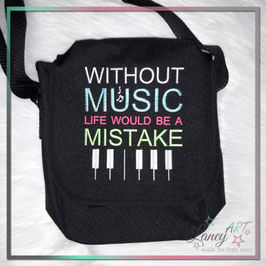 Tasche "MUSIC" (Konzert-/ Festivaltasche)