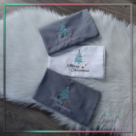 Geschirrtuch "Weihnachten" Design: Merry Christmas & Baum