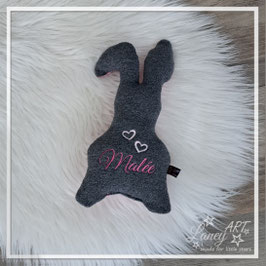 Schnuffel-Hase "Wunschstoff & NAME"