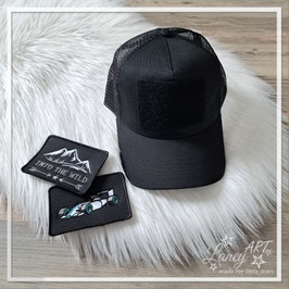 Erwachsenen - Cap "NAME & Motiv" • Wechsel-Klett-Label