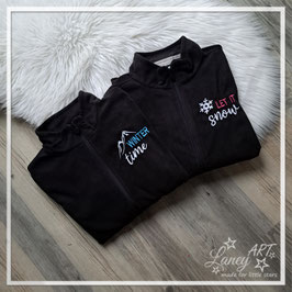 WUNSCH-Kinder-Fleecejacke "NAME & Motiv"