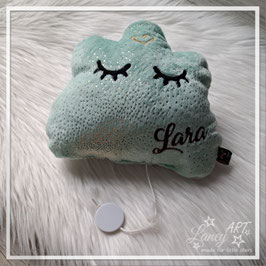 Spieleuhr "Wolke" mit NAME
