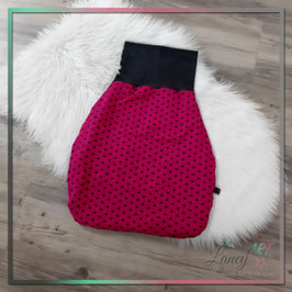 Strampelsack / Kuschelsack "Sternchen Pink-Lila"