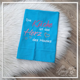 Geschirrtuch "Küche... Herz des Hauses"