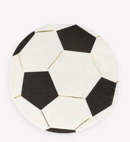 Serviette Fussball