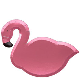 Teller Flamingo rosa