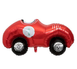 Balloon racing car