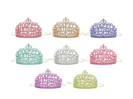 Tiara farbig 8 Stk.