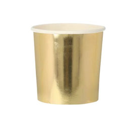 Becher gold klein