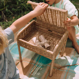 Stool rattan