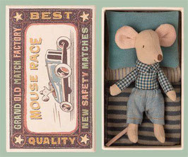 Little Brother Mouse gingham