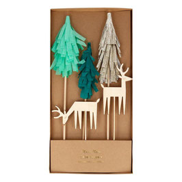 Cake Toppers Woodland Reindeer