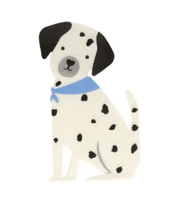Serviette Hund