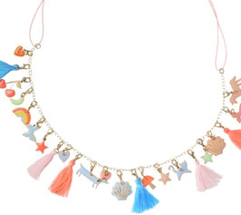 Adventskalender Emaille Charm Halskette