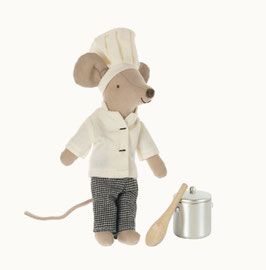 Mouse Chef soup pot and spoon