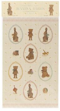 Sticker Bunnies and Teddies