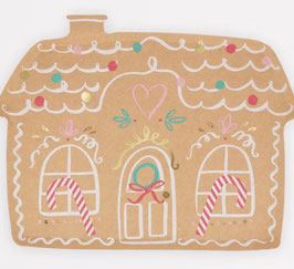 Teller Gingerbread Haus