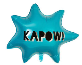 Ballon Superhero Kapow