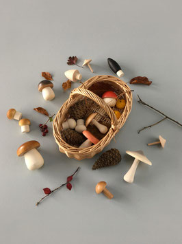 Forest Mushrooms basket light (NEU)