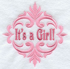 Damask It's a Girl